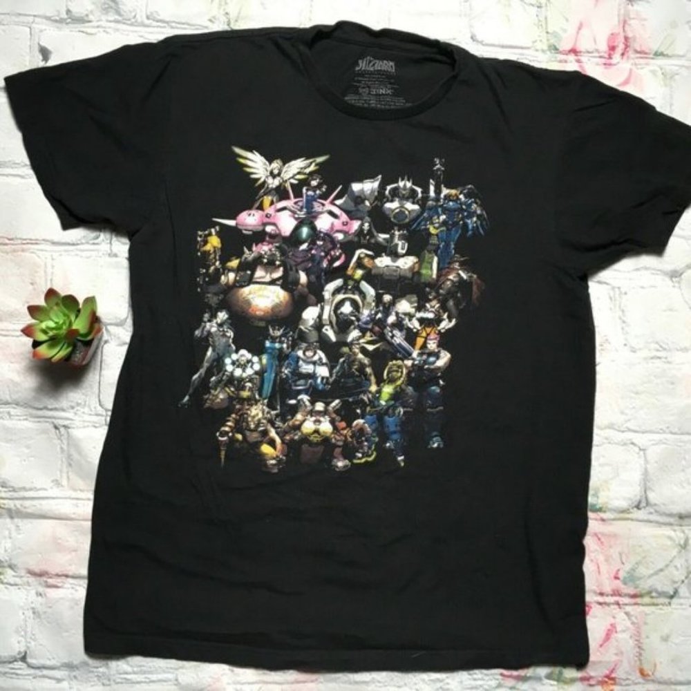 Blizzard Overwatch Team Jinx Mens Tee